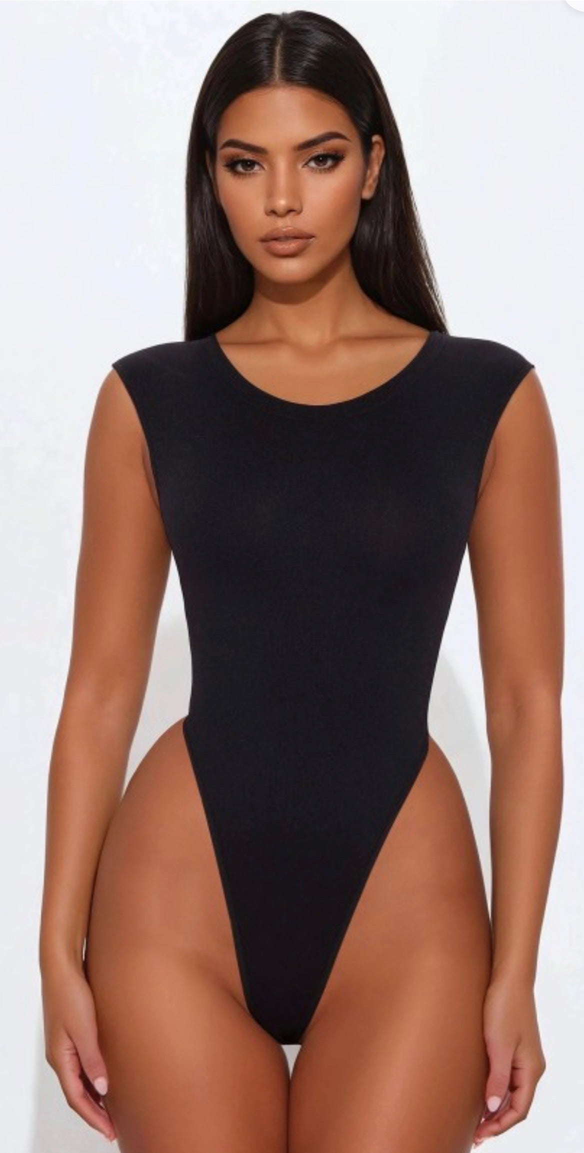 Black Basic Bodysuit