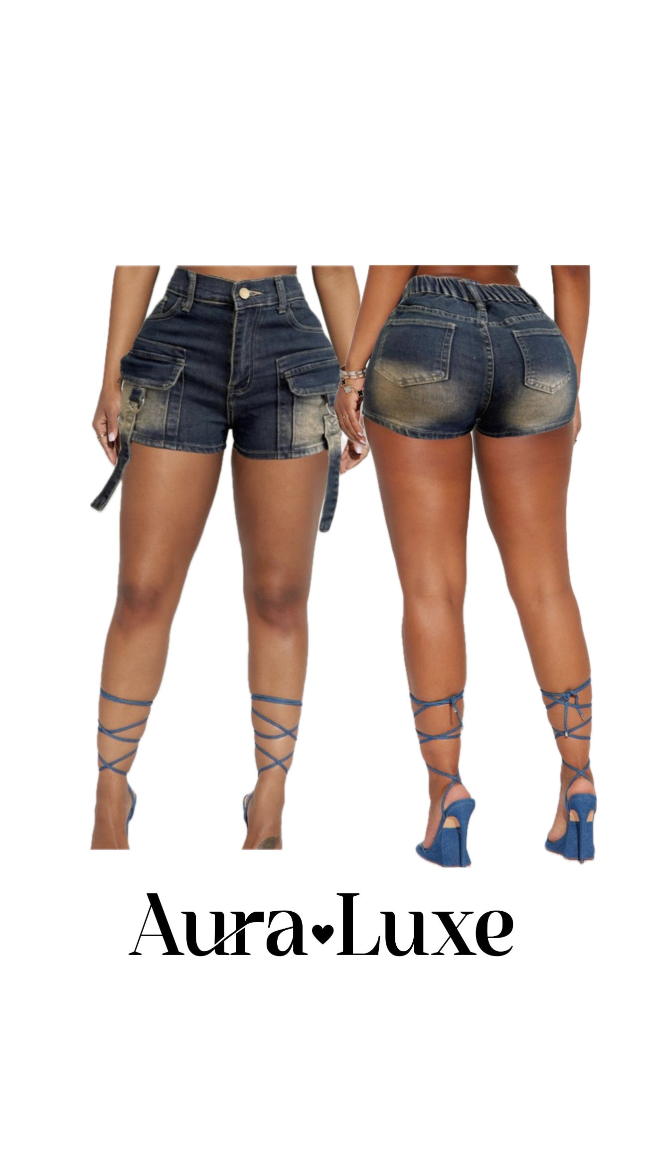 Vintage Denim Cargo