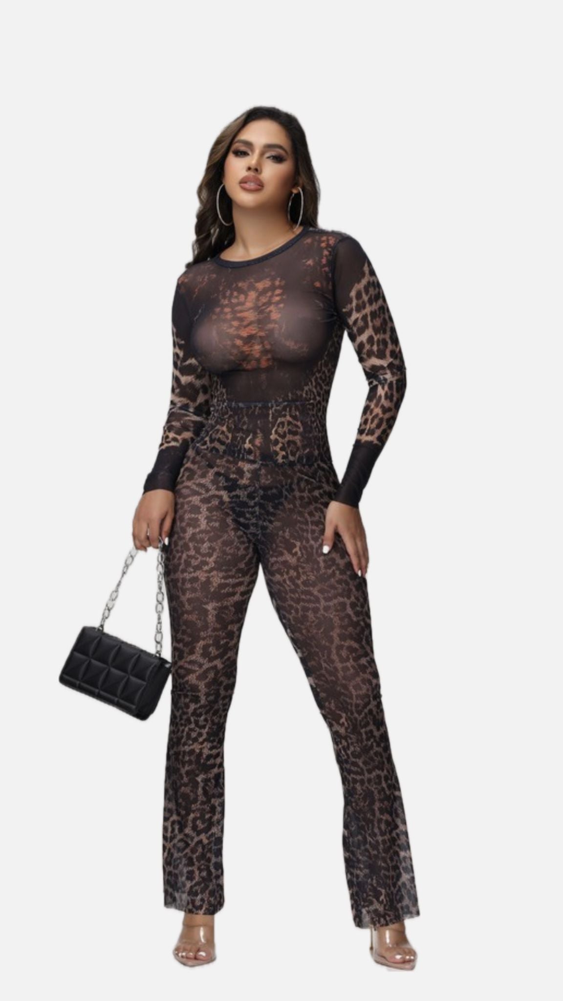 Leopard print set