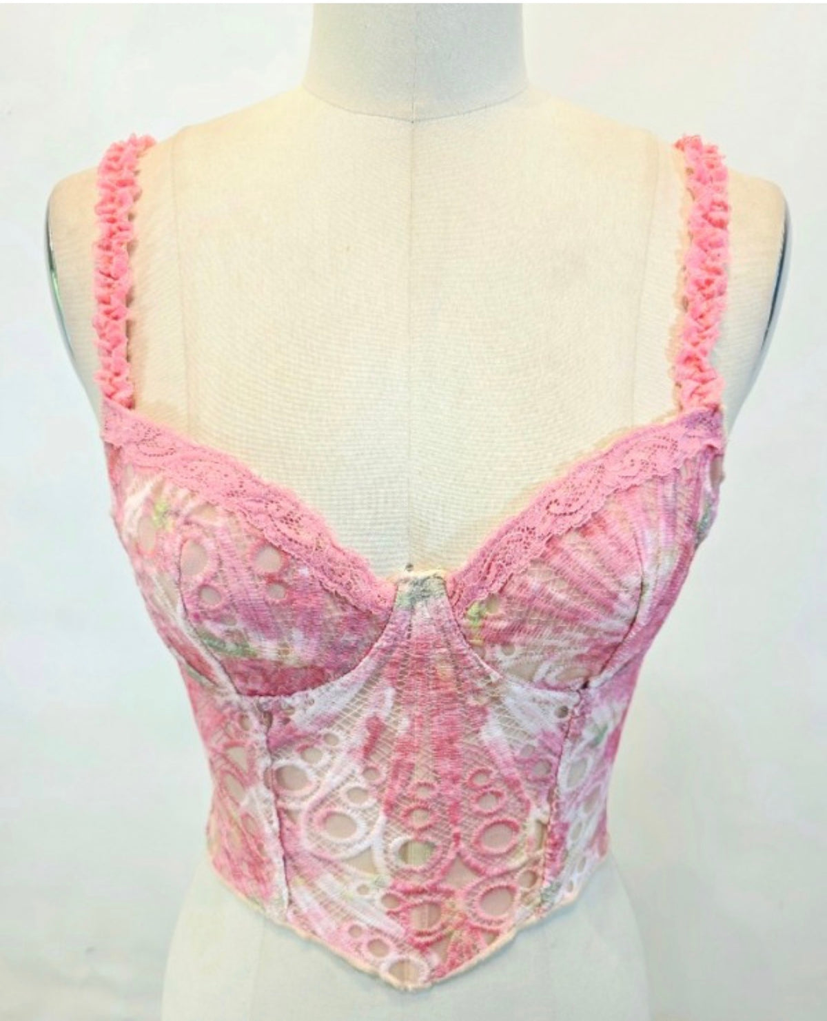 Rosé Butterfly Corset