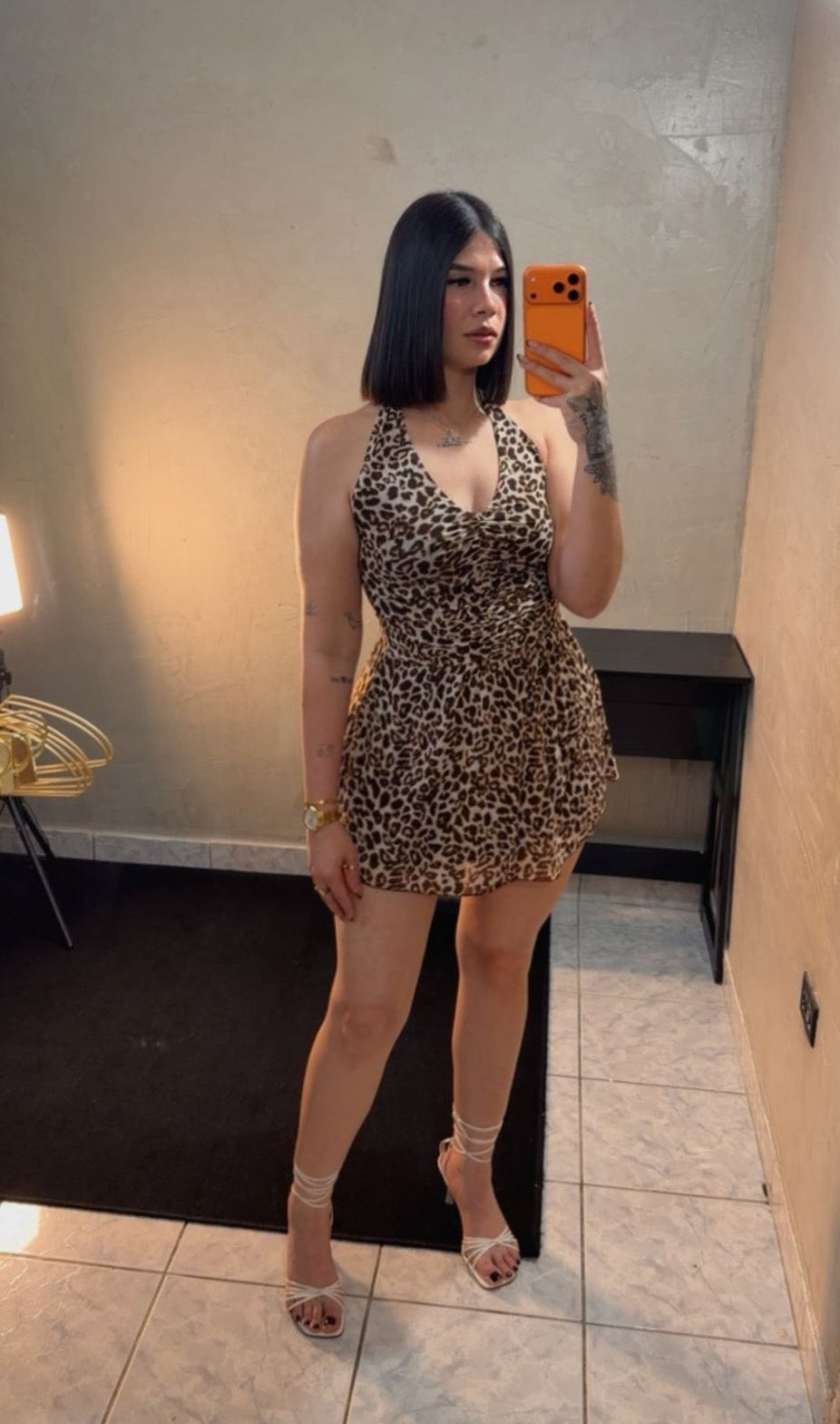 Leopard Doll Dress