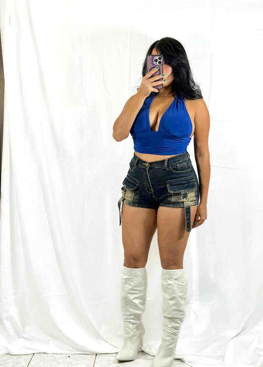 Vintage Denim Cargo