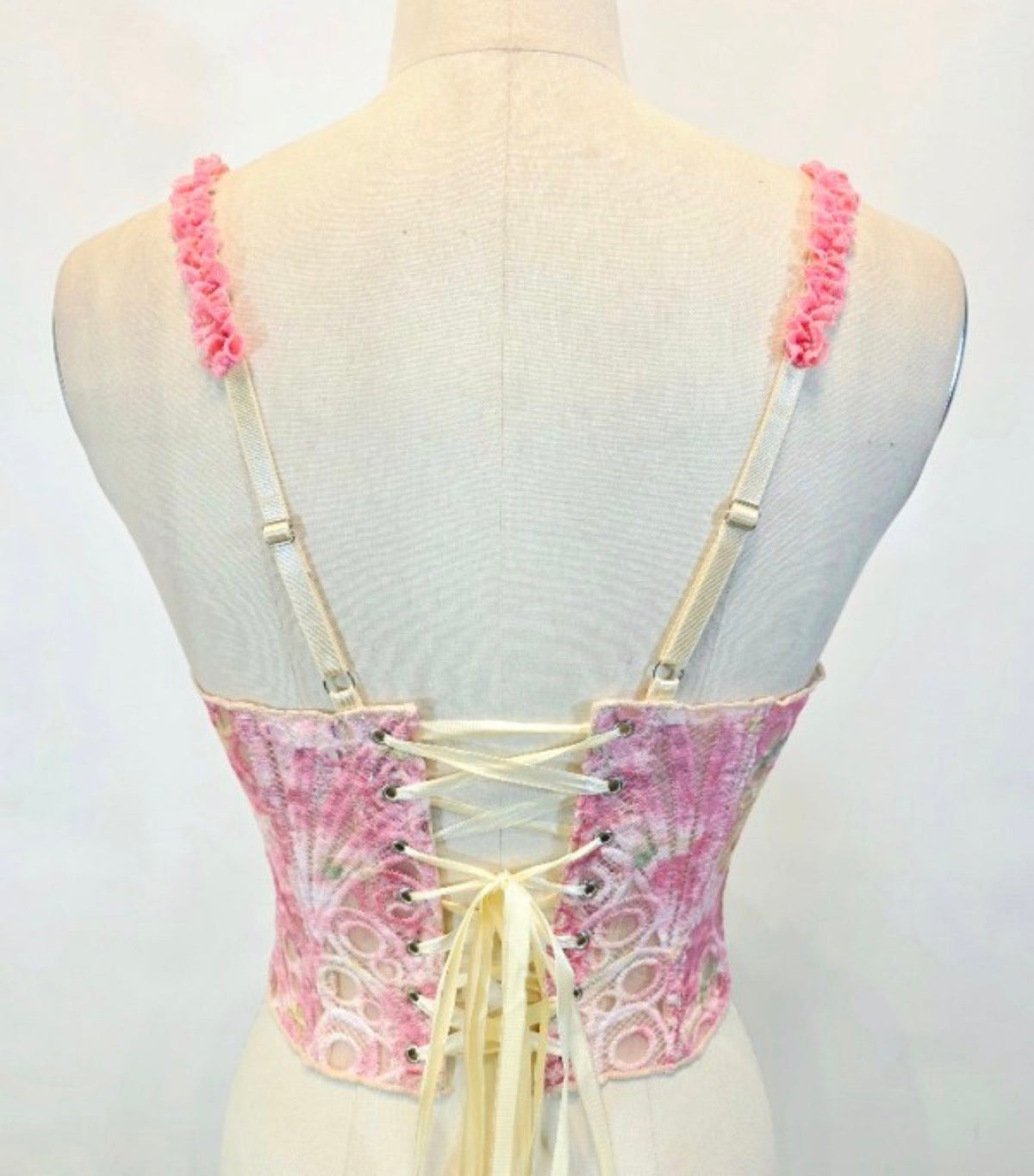 Rosé Butterfly Corset