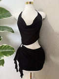 Black Sexy Mini Dress