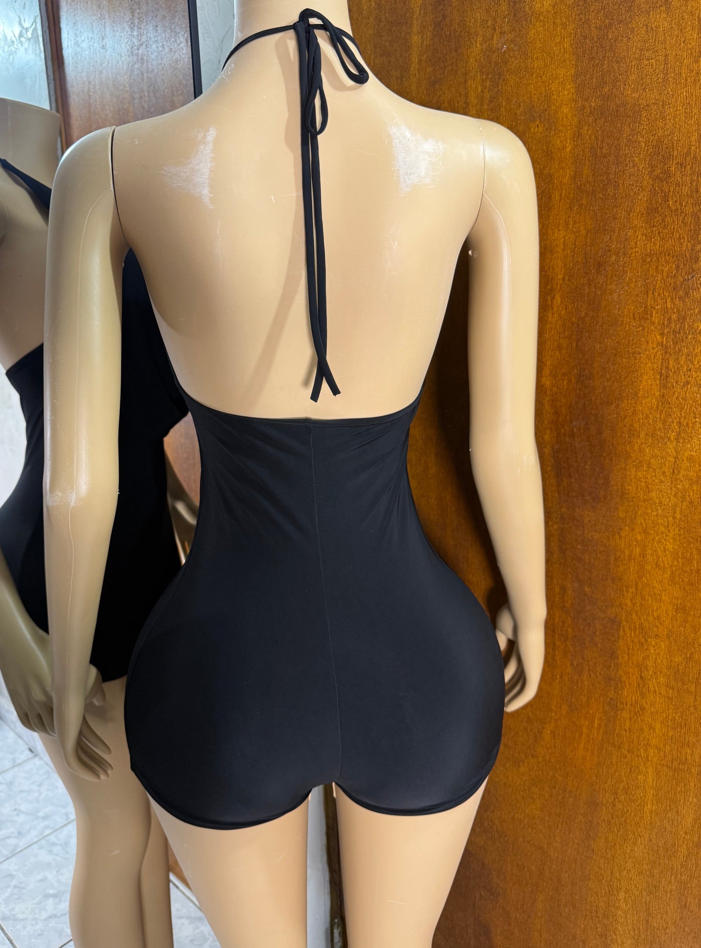 Noir Romper