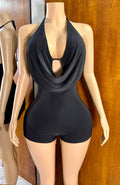 Noir Romper