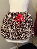 Falda globo animal print