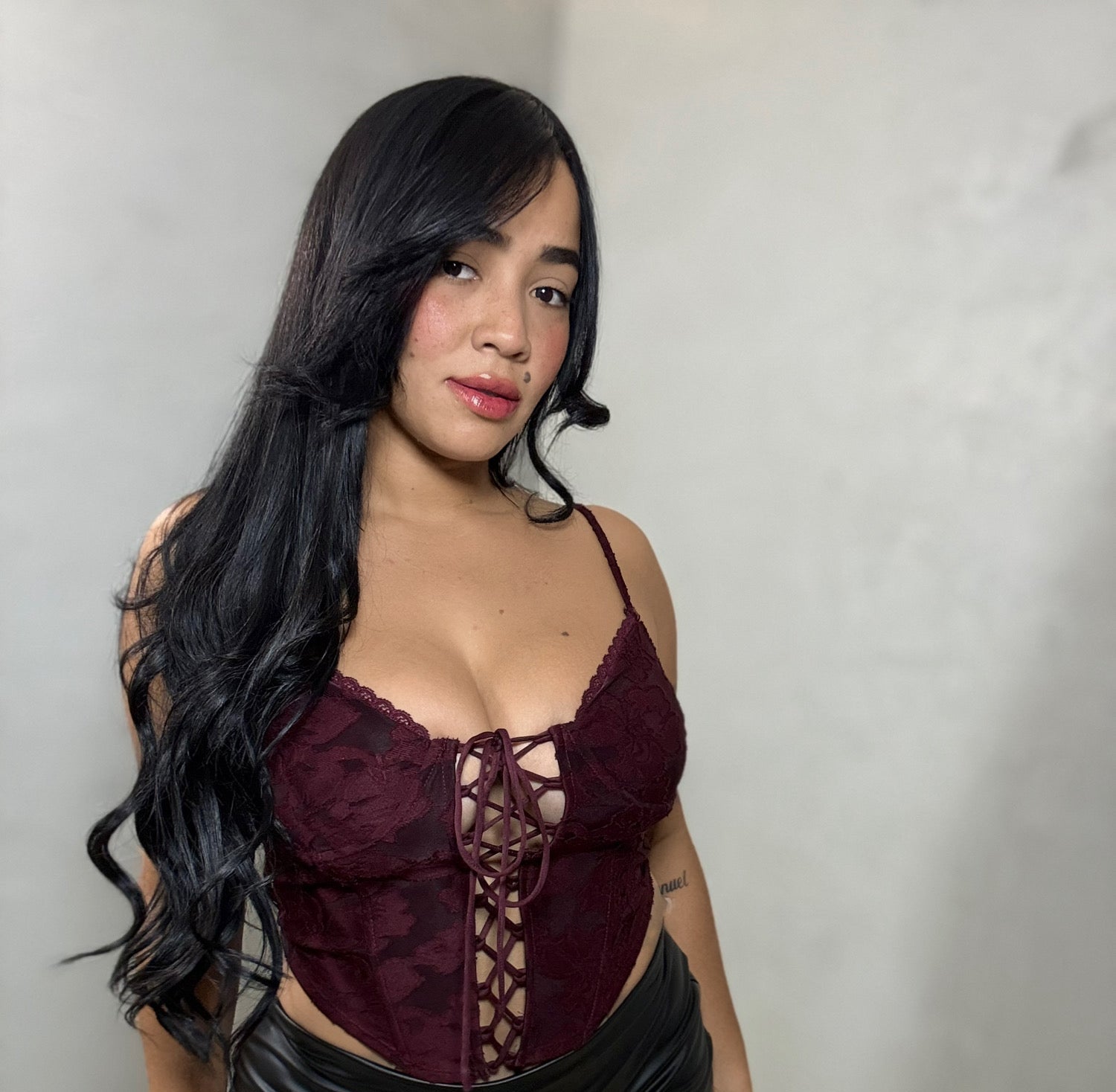 Corset crop top