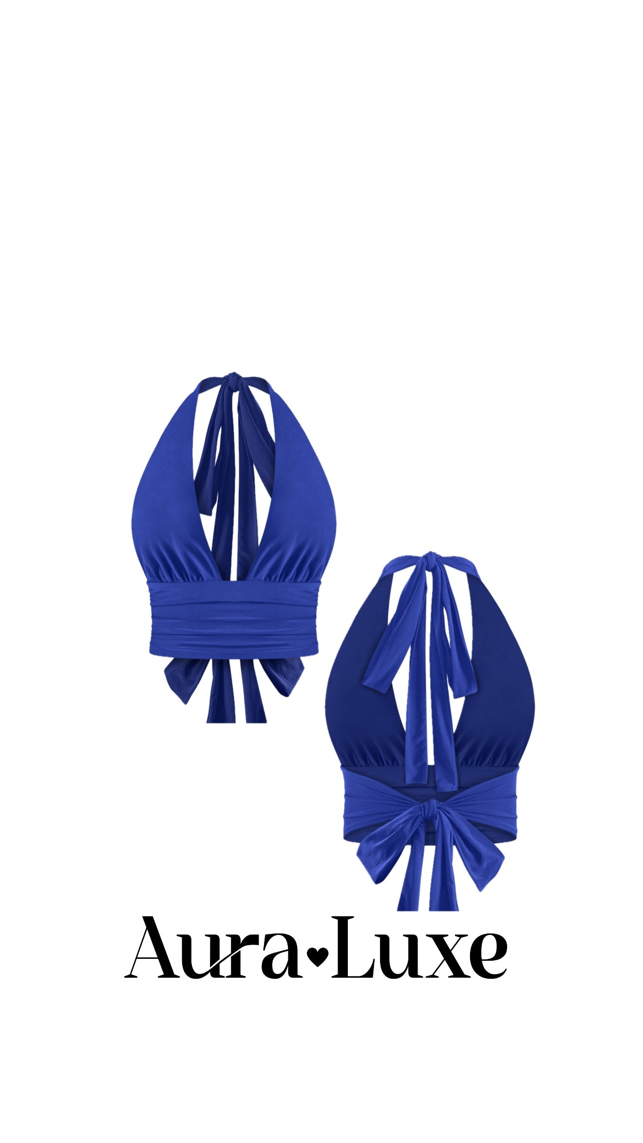 Top Azul Royal